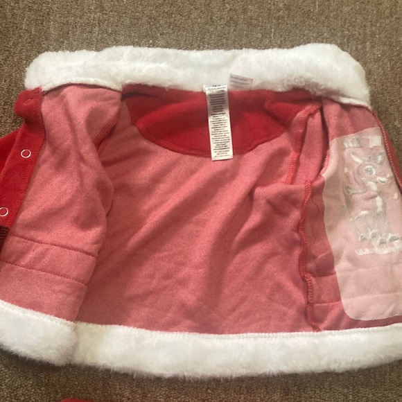 ❤️Red Santa Matching Set with White Trim - Picture 6 of 9